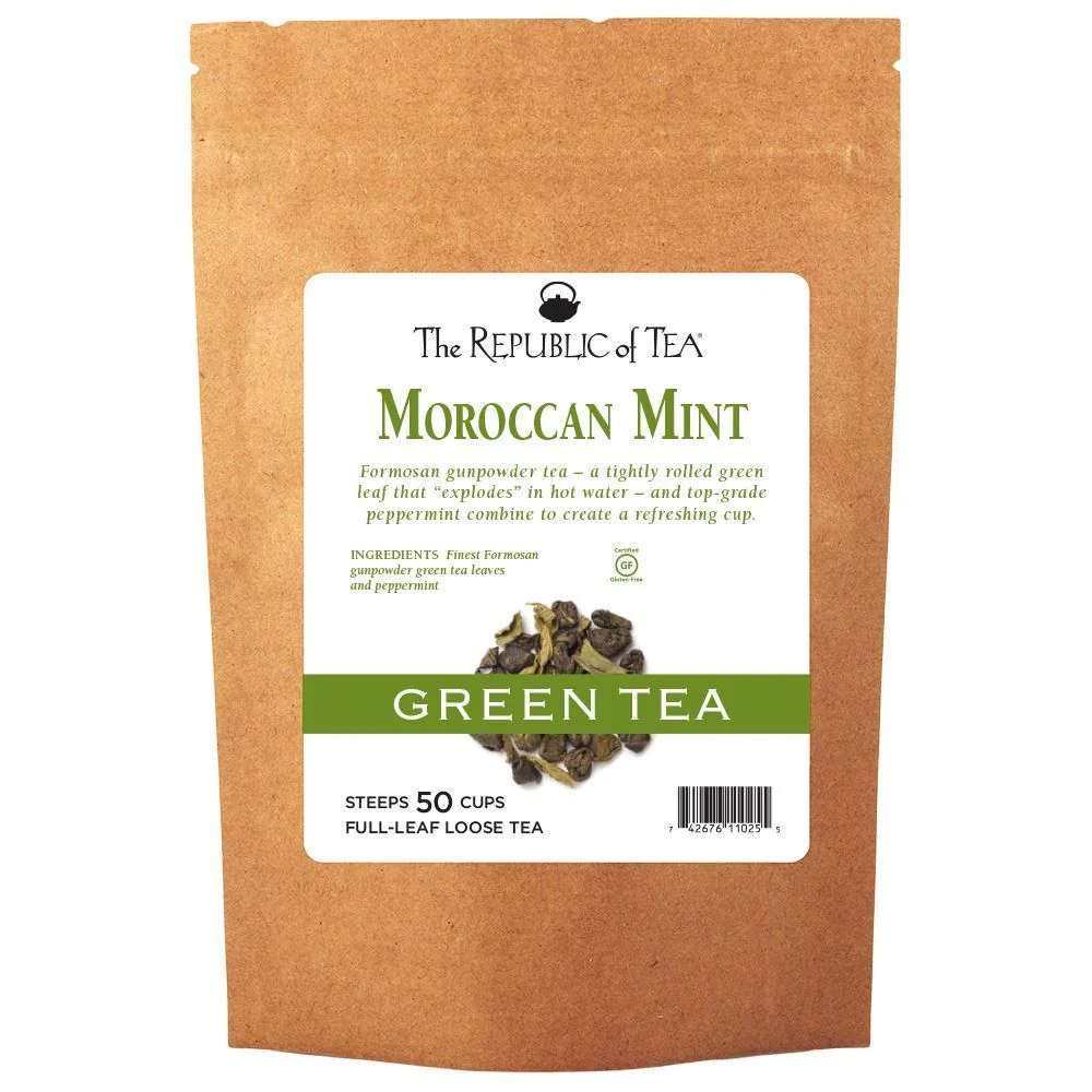 Moroccan Mint Green Full-Leaf Tea - Image 4