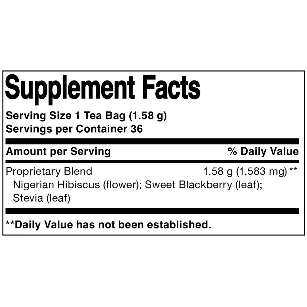 Natural Hibiscus Tea Bags - Image 3