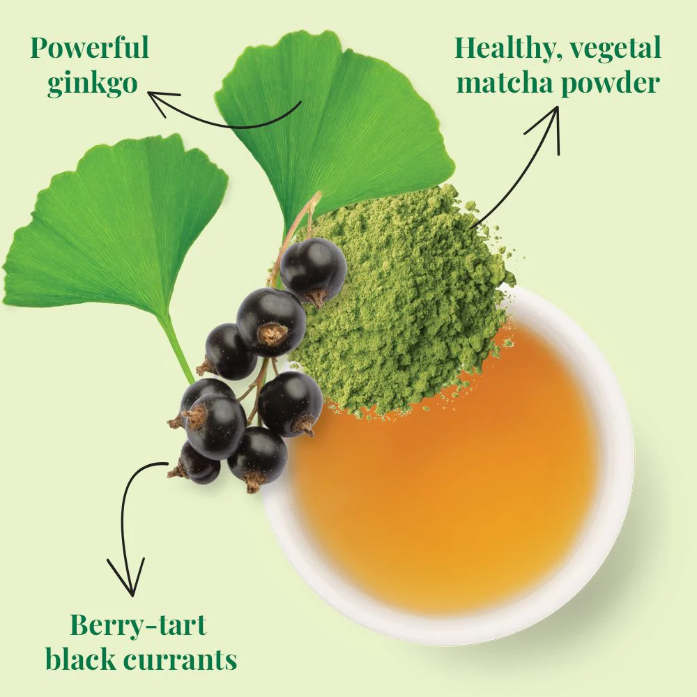 Organic Brain Boost SuperGreen Tea Bags - Image 4