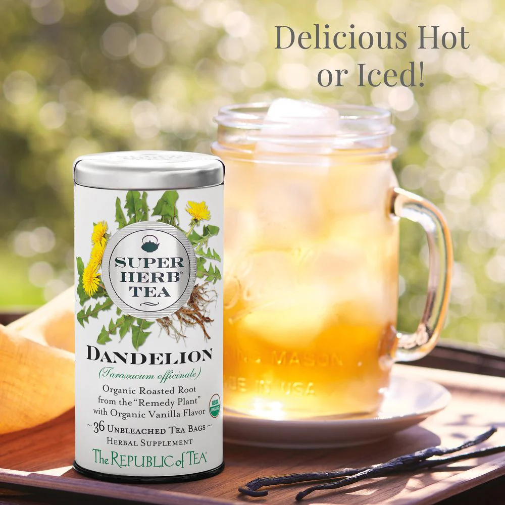Organic Dandelion SuperHerb® Tea Bags - Image 3