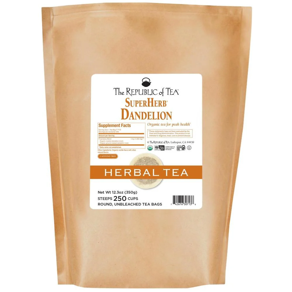 Organic Dandelion SuperHerb® Tea Bags - Image 9