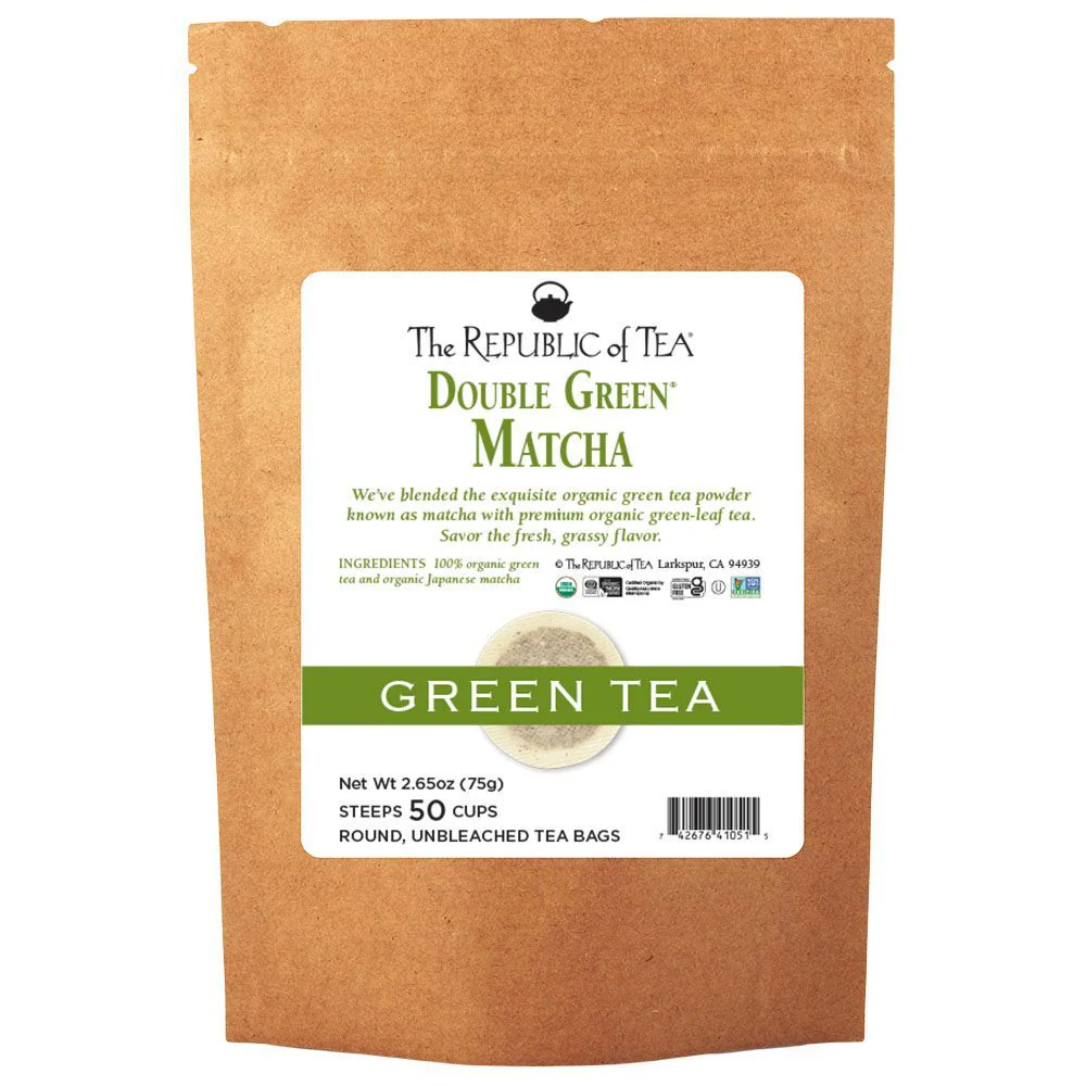 Organic Double Green® Matcha Tea Bags - Image 4