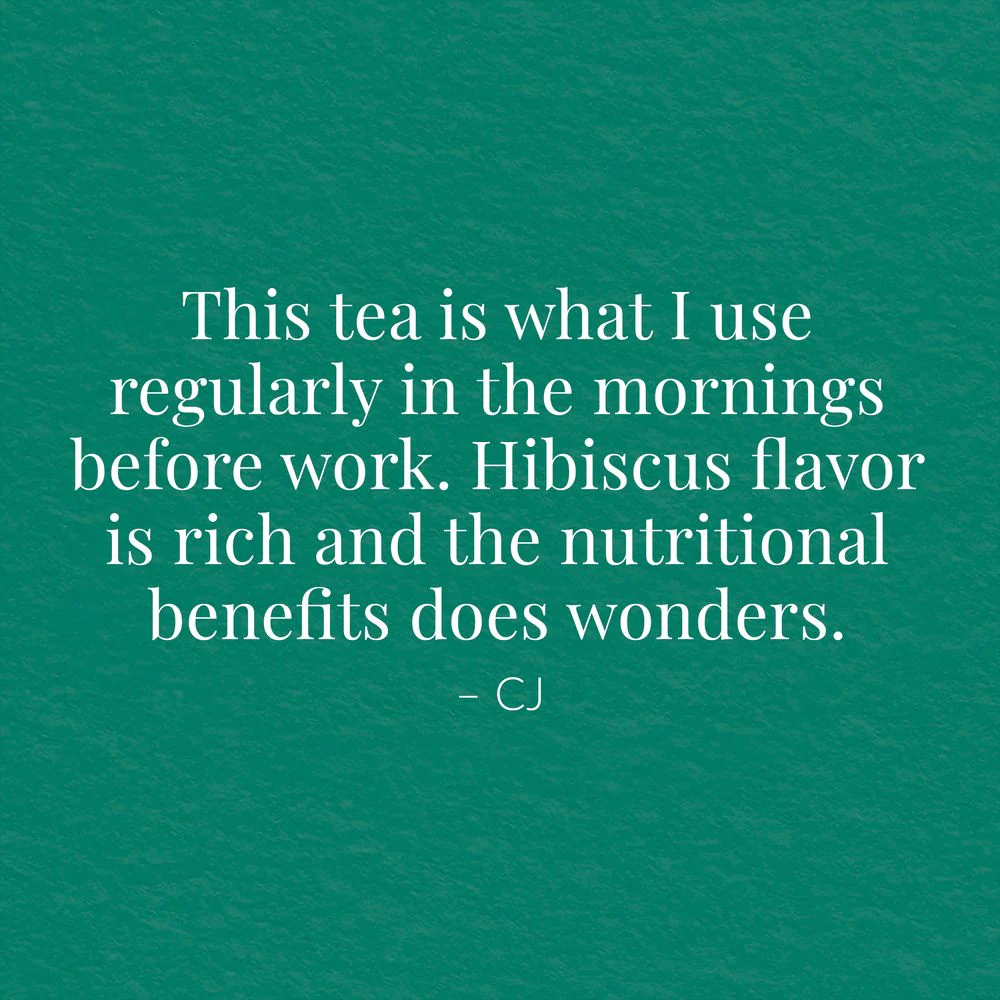 Organic Egyptian Hibiscus SuperHerb® Herbs of Origin Tea Bags - Image 7