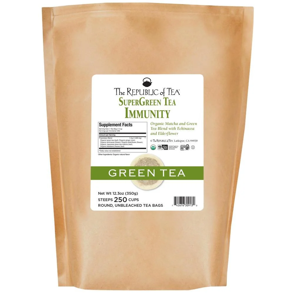 Organic Immunity SuperGreen Tea Bags - Image 5