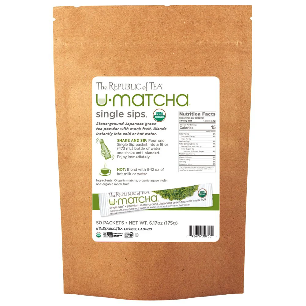 Organic U•Matcha® Single Sips® - Image 4