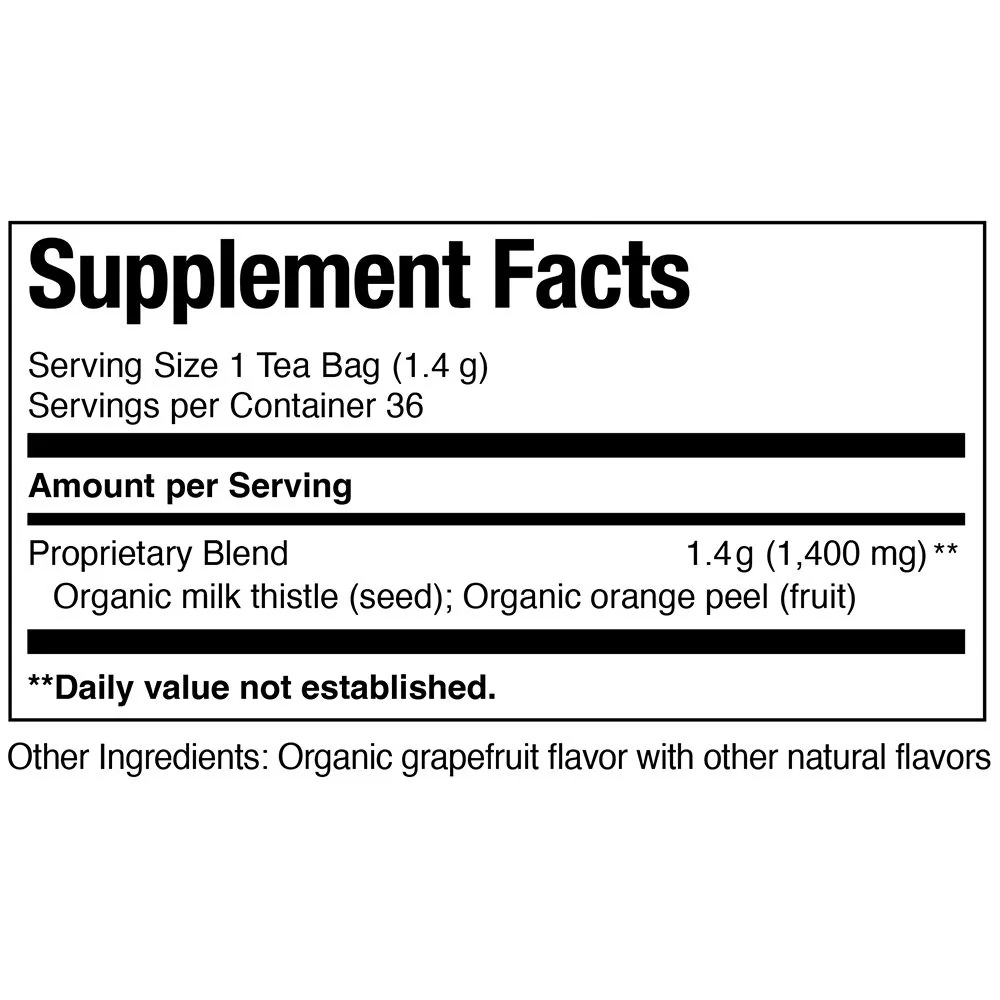 Organic Milk Thistle SuperHerb® Tea Bags - Image 4