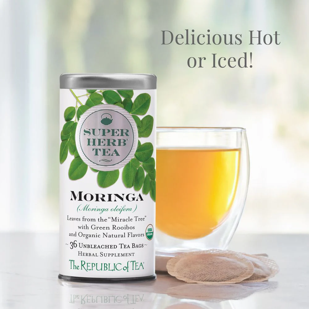 Organic Moringa SuperHerb® Tea Bags - Image 3