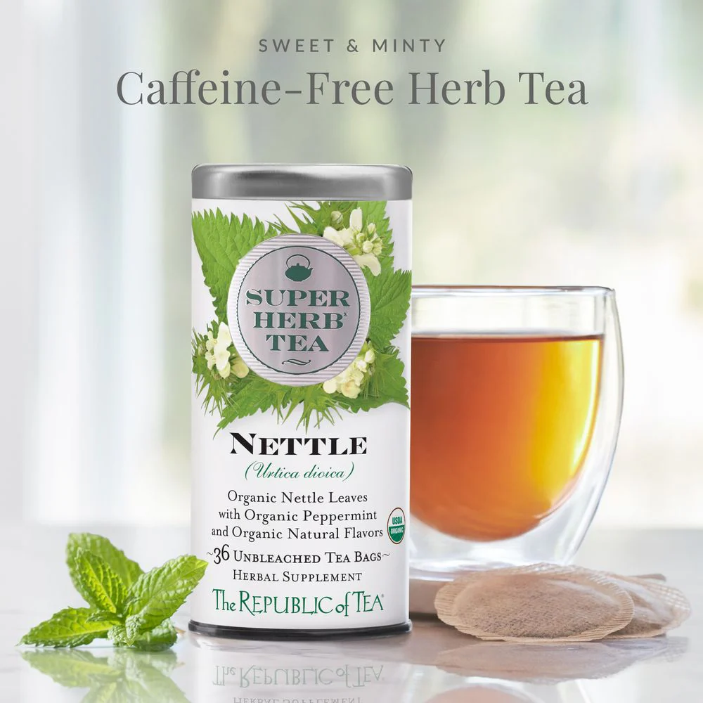 Organic Nettle SuperHerb® Tea Bags - Image 2