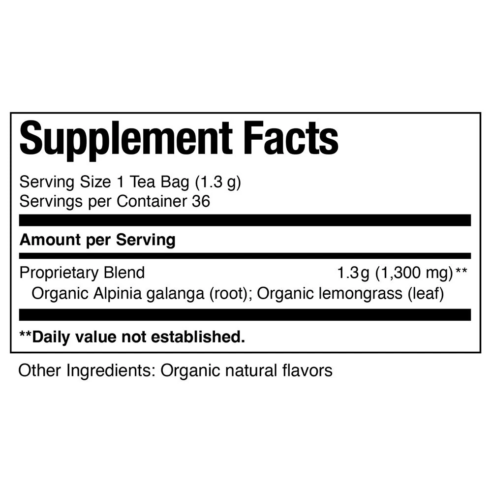 Organic Thai Ginger SuperHerb® Tea Bags - Image 3