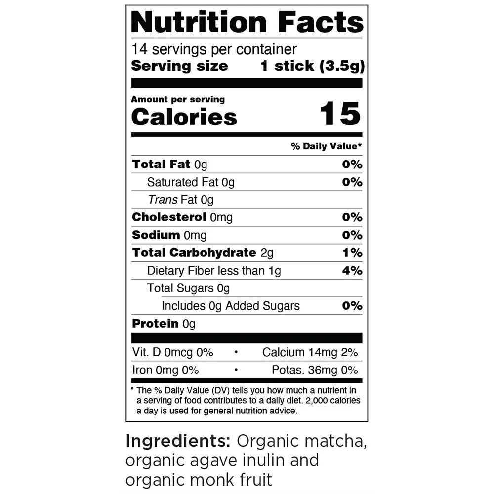 Organic U•Matcha® Single Sips®  - 1 Packet - Image 3