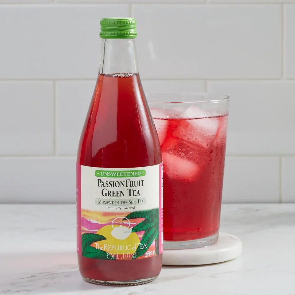 PassionFruit Green Iced Tea - 12 oz - Image 2