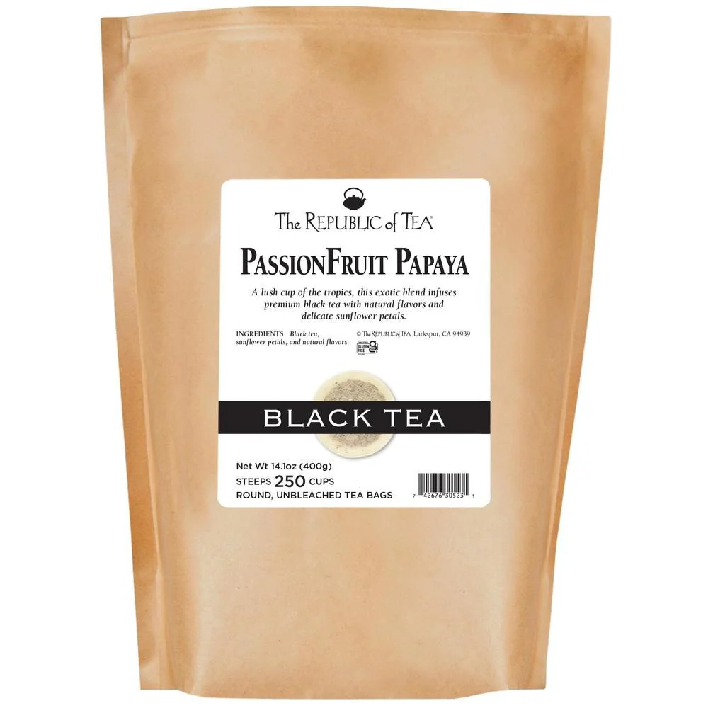 PassionFruit Papaya Black Tea Bags - Image 3