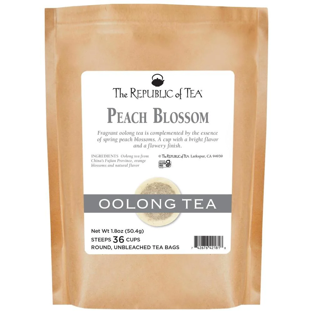 Peach Blossom Oolong Tea Bags - Image 3