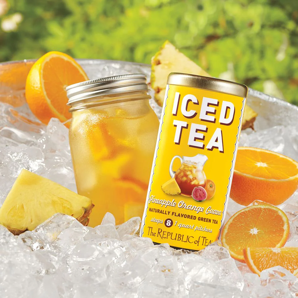 Pineapple Orange Guava Green Tea Large Iced Tea Pouches - Image 7