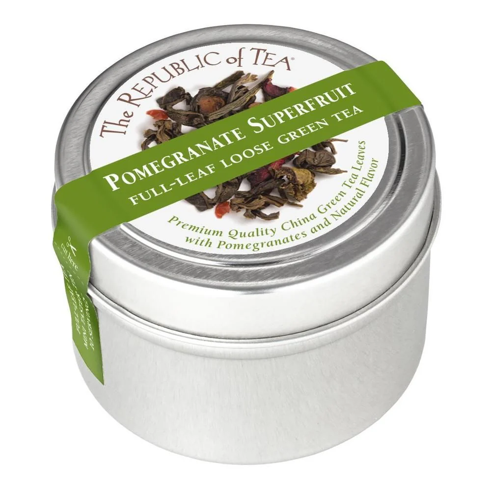 Pomegranate Green Tea Full-Leaf Tea - Image 4