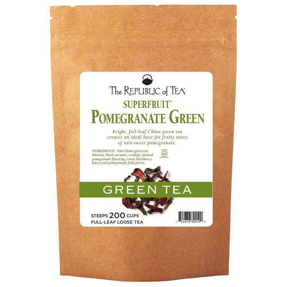 Pomegranate Green Tea Full-Leaf Tea - Image 5
