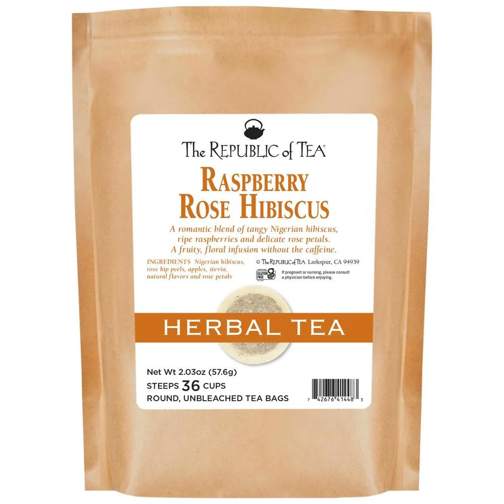 Raspberry Rose Hibiscus Tea Bags - Image 11
