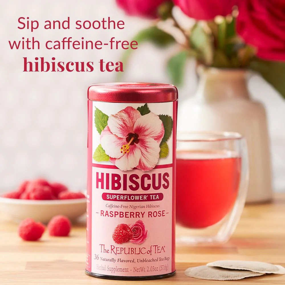 Raspberry Rose Hibiscus Tea Bags - Image 4