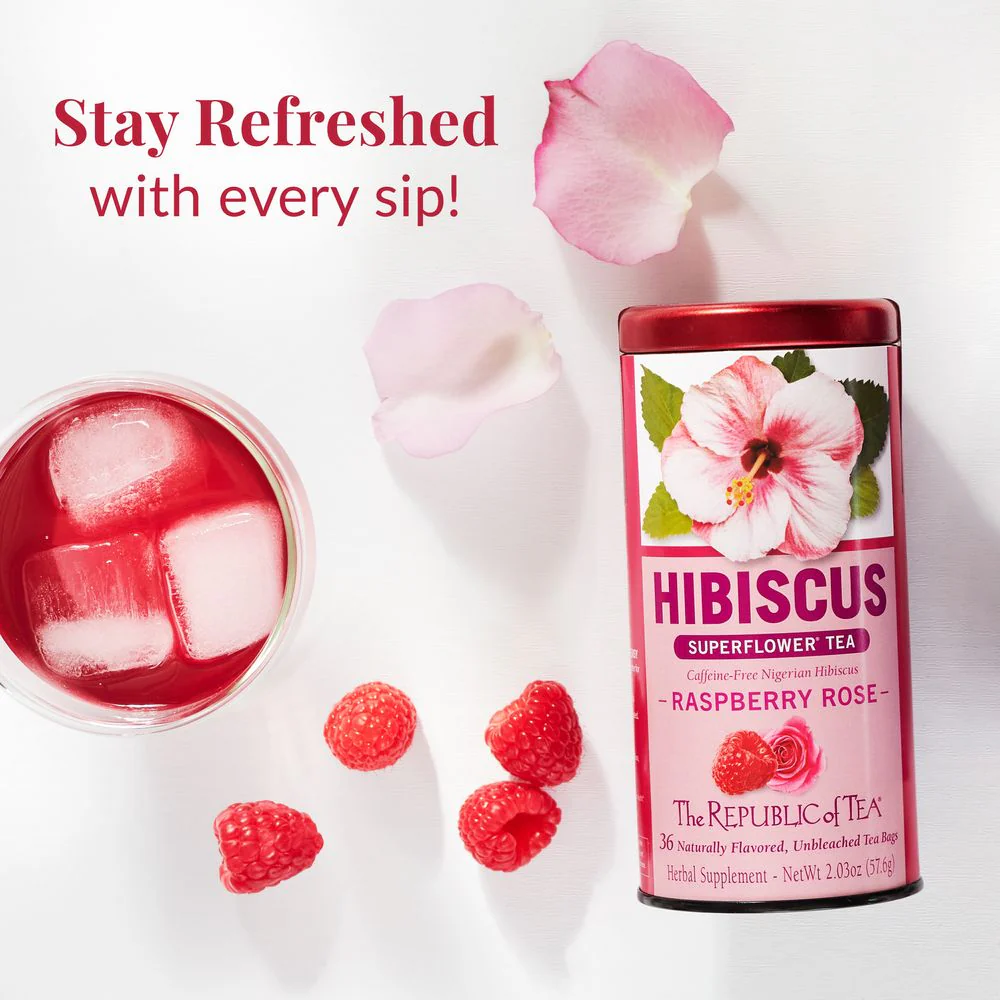 Raspberry Rose Hibiscus Tea Bags - Image 5