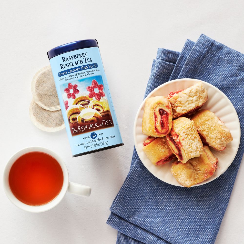 Raspberry Rugelach Kosher Certified Red Tea - Image 2