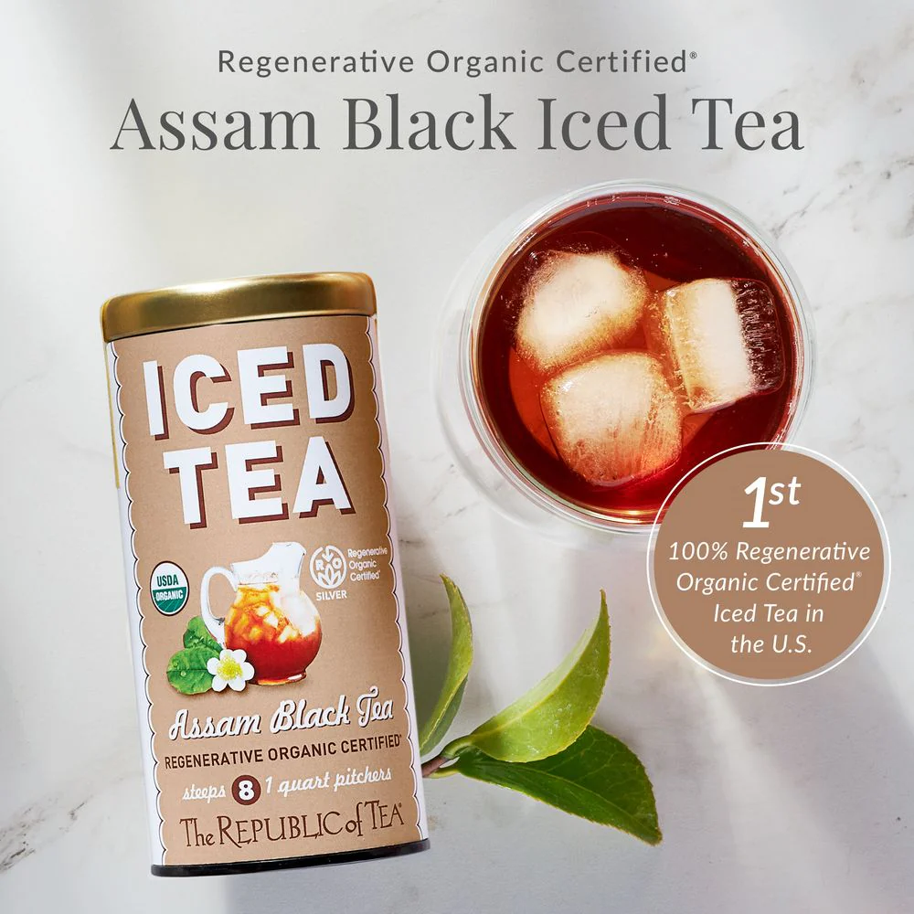 Regenerative Organic Certified® Assam Black Iced Tea Pouches - Image 2