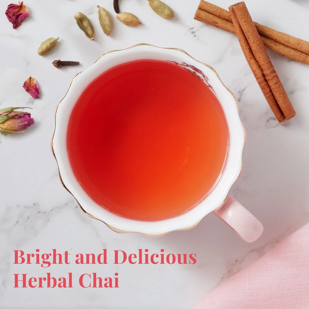 Republic Pink Chai Herbal Tea Bags - Image 4