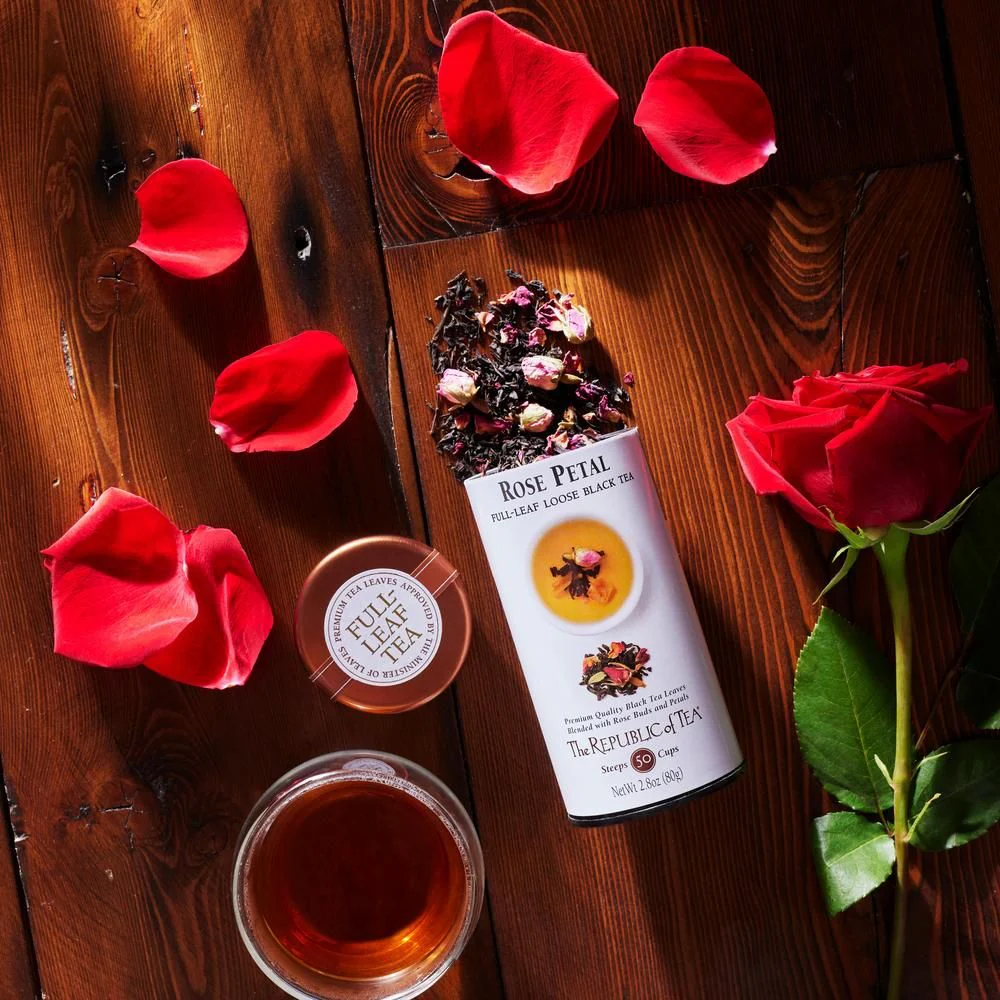 Rose Petal Black Full-Leaf Tea - Image 3
