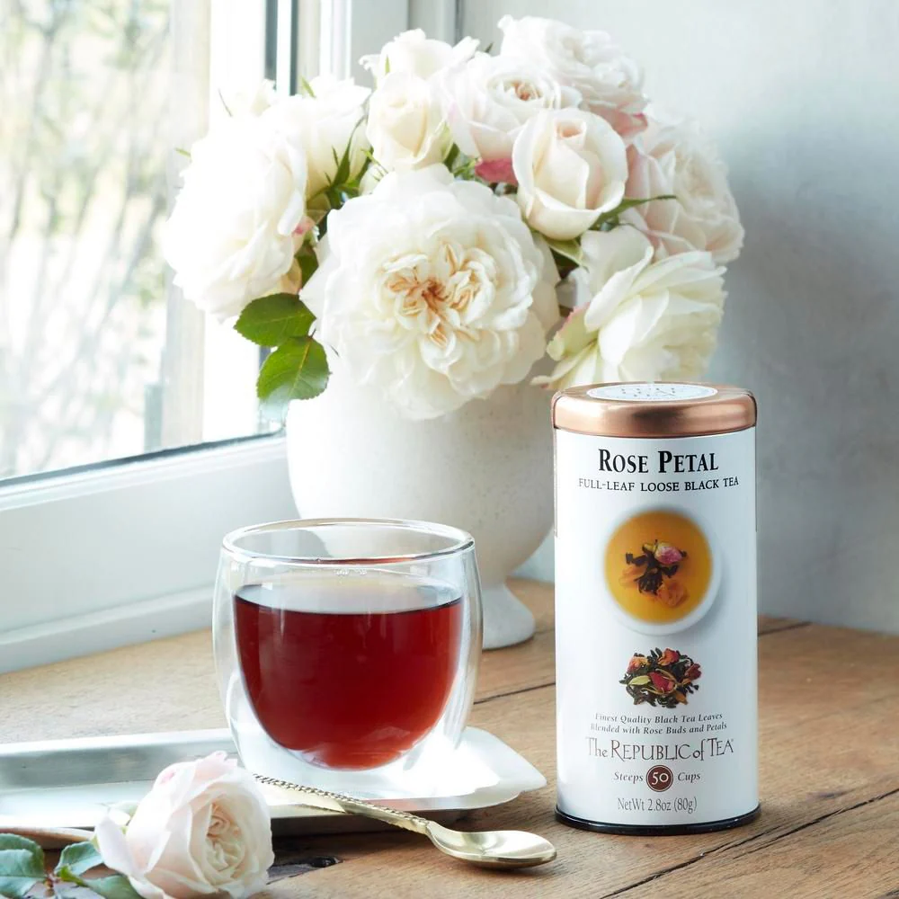 Rose Petal Black Full-Leaf Tea - Image 4