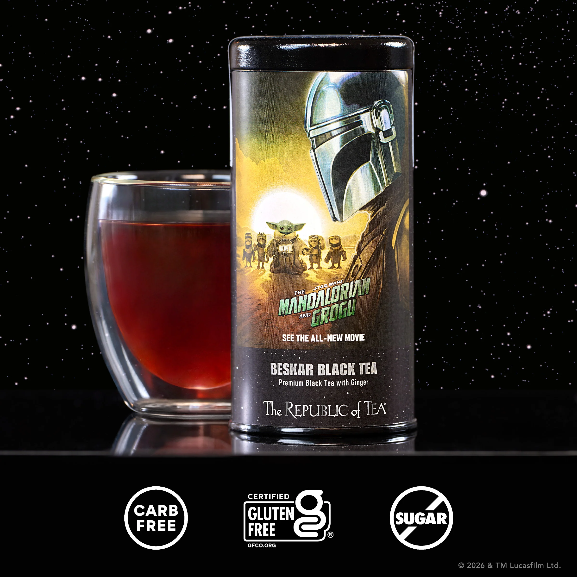 Star Wars: The Mandalorian and Grogu <br> Beskar Black Tea - Image 4