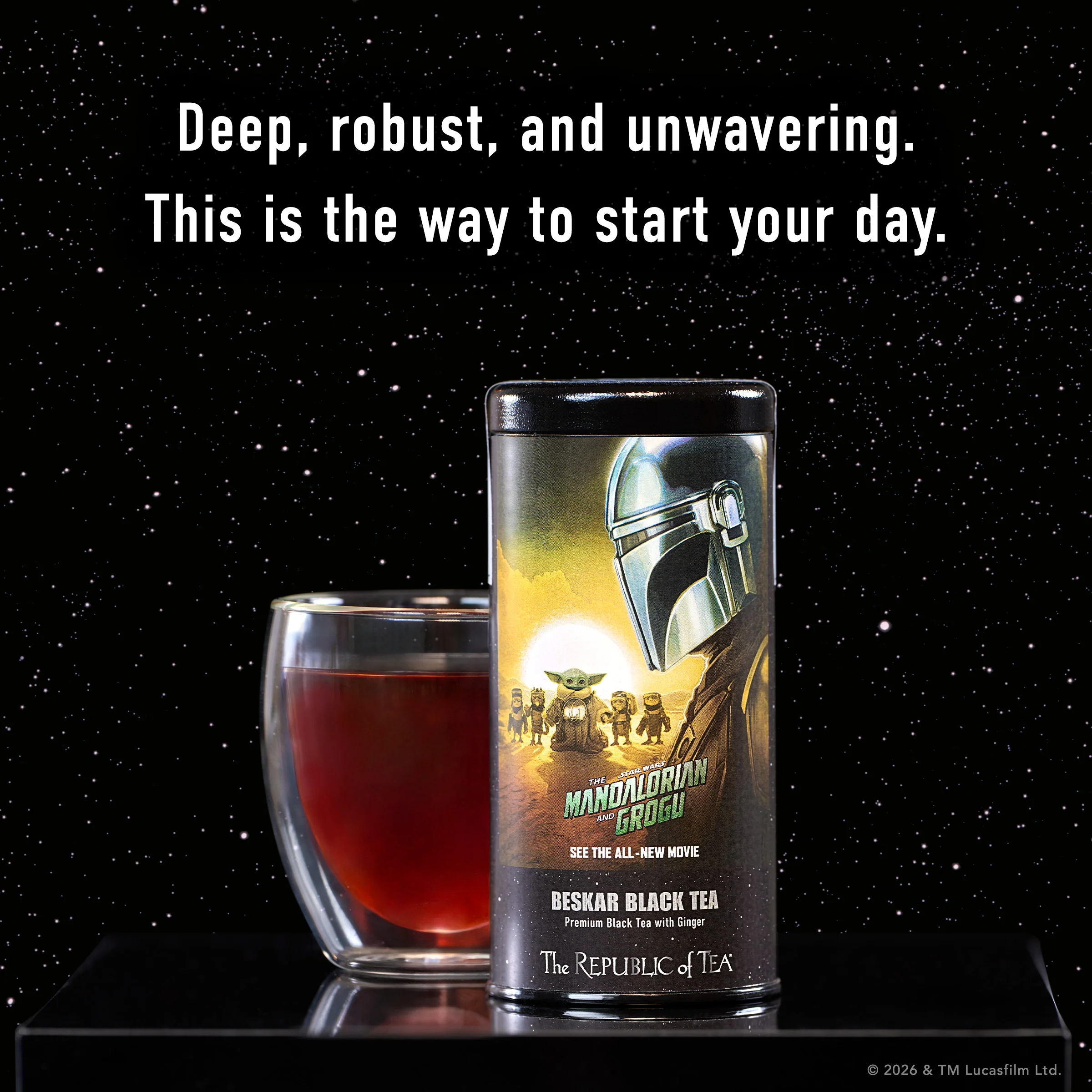 Star Wars: The Mandalorian and Grogu <br> Beskar Black Tea - Image 6