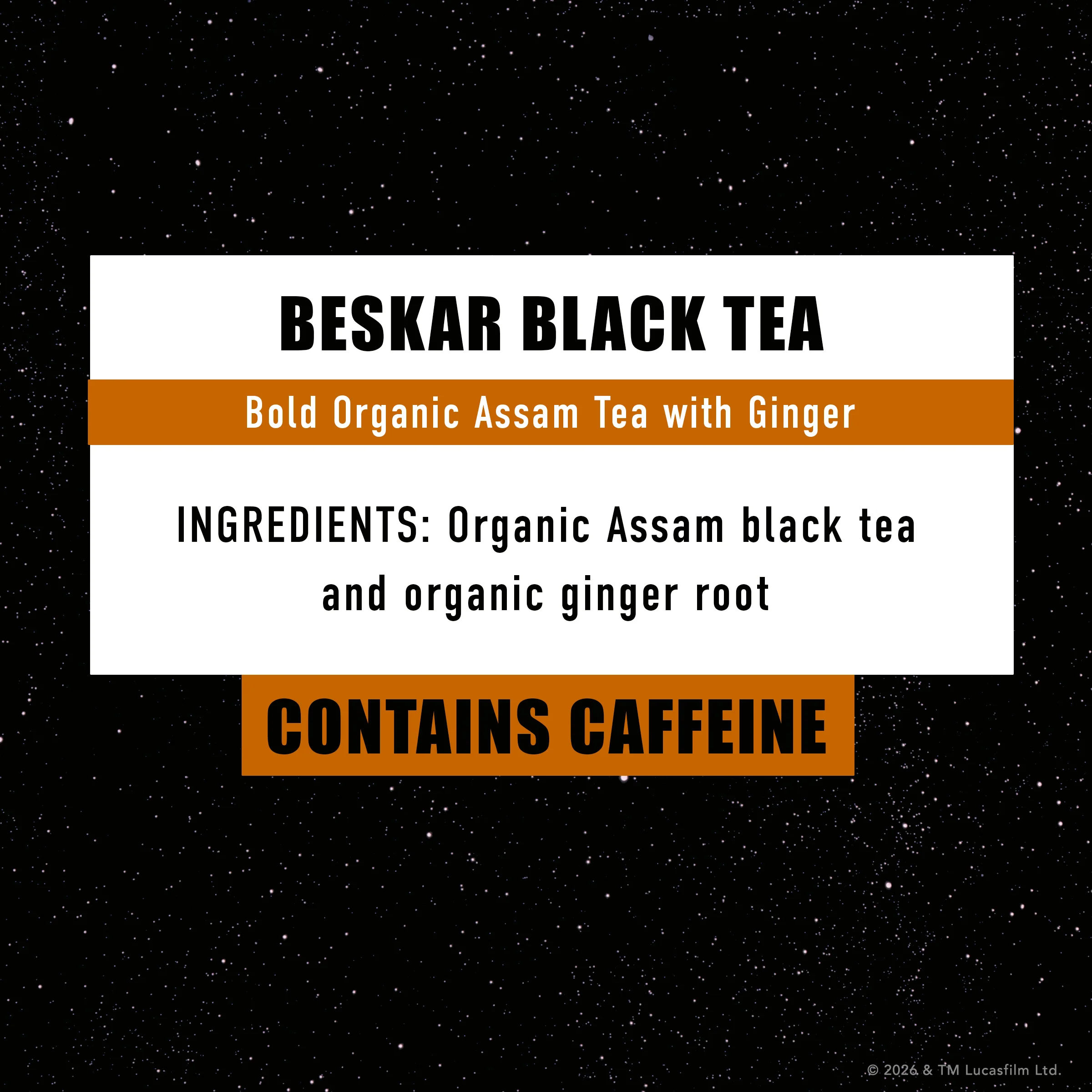 Star Wars: The Mandalorian and Grogu <br> Beskar Black Tea - Image 7