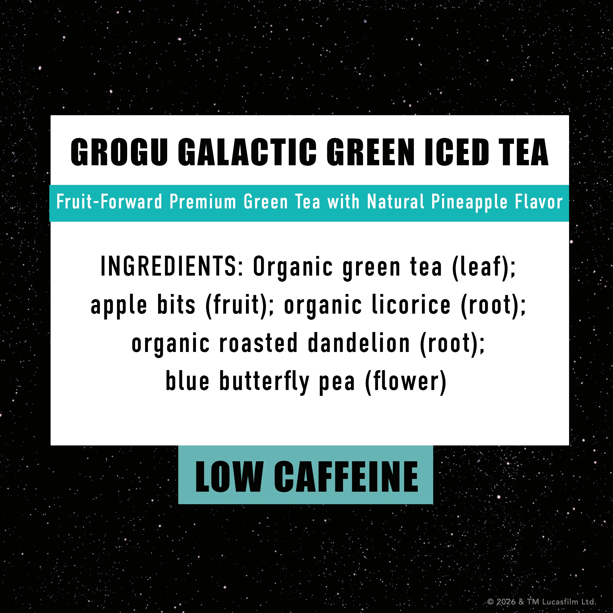 Star Wars: The Mandalorian and Grogu <br> Grogu Galactic Green Iced Tea - Image 7