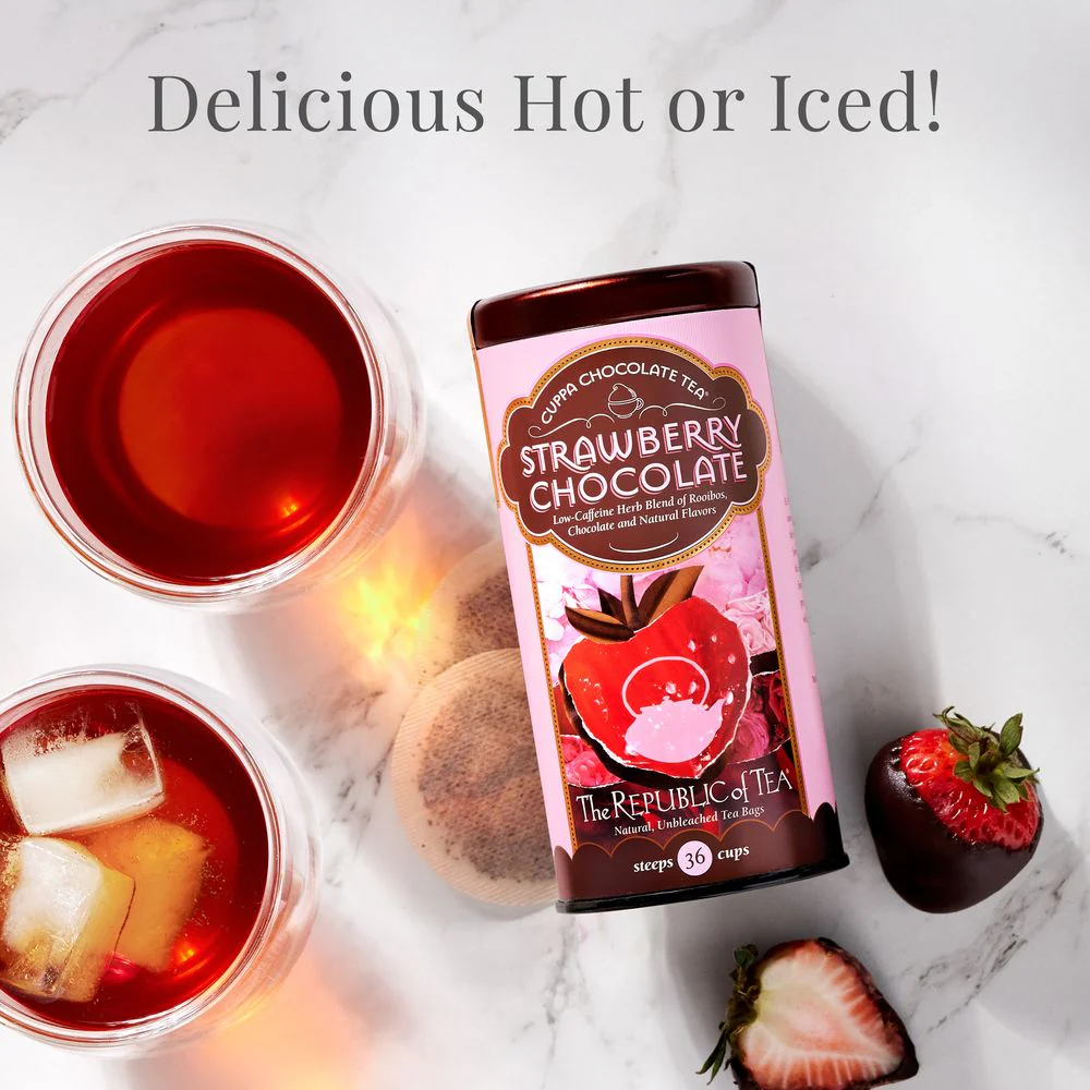 Strawberry Cuppa Chocolate Tea Bags - Image 4