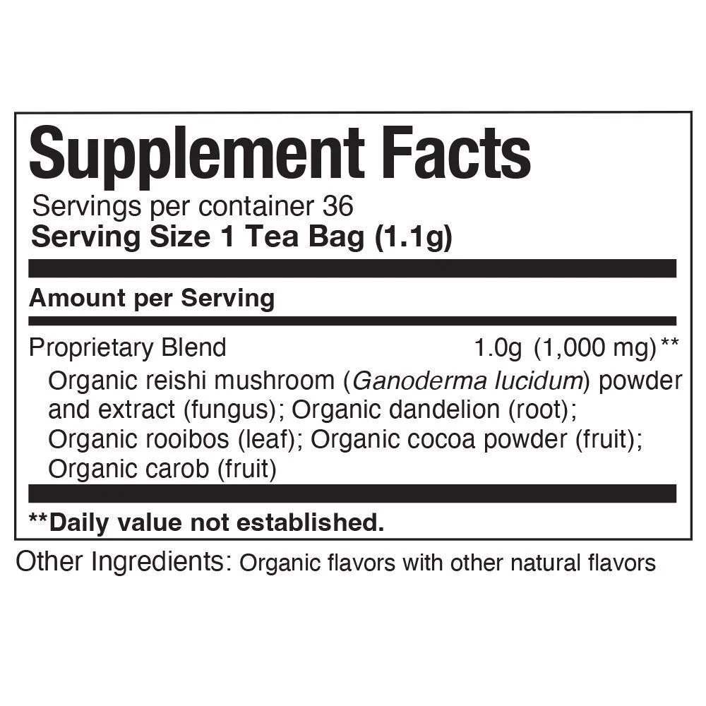 Organic Calm SuperShroom Herbal Tea - Image 3