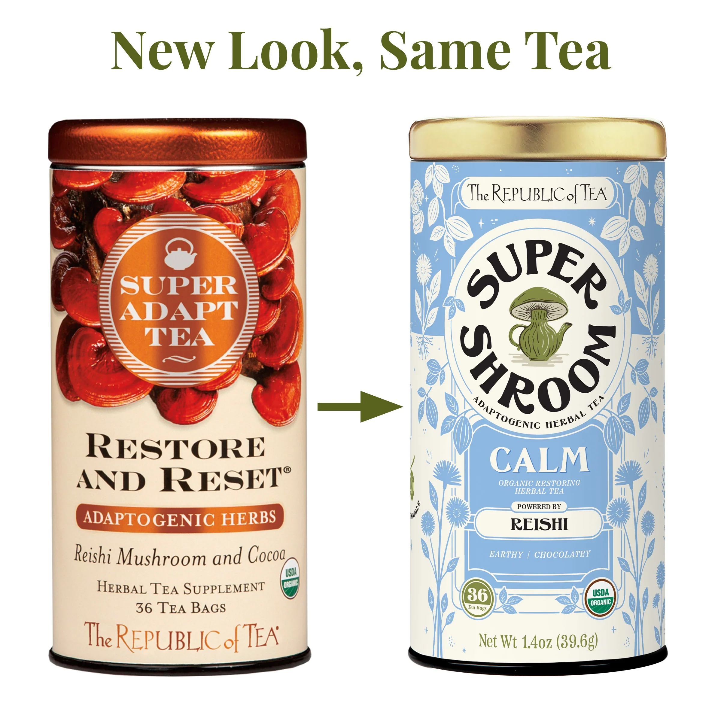 Organic Calm SuperShroom Herbal Tea - Image 5
