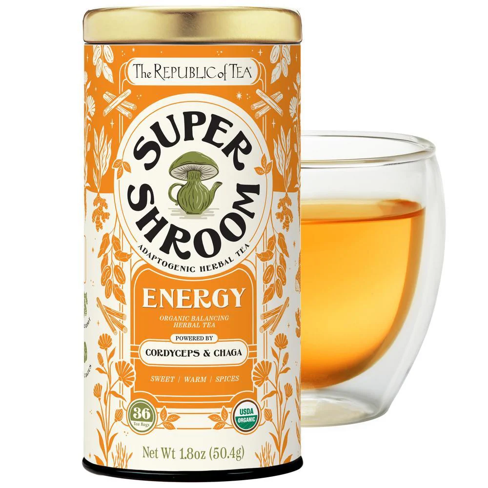 Organic Energy SuperShroom Herbal Tea - Image 2