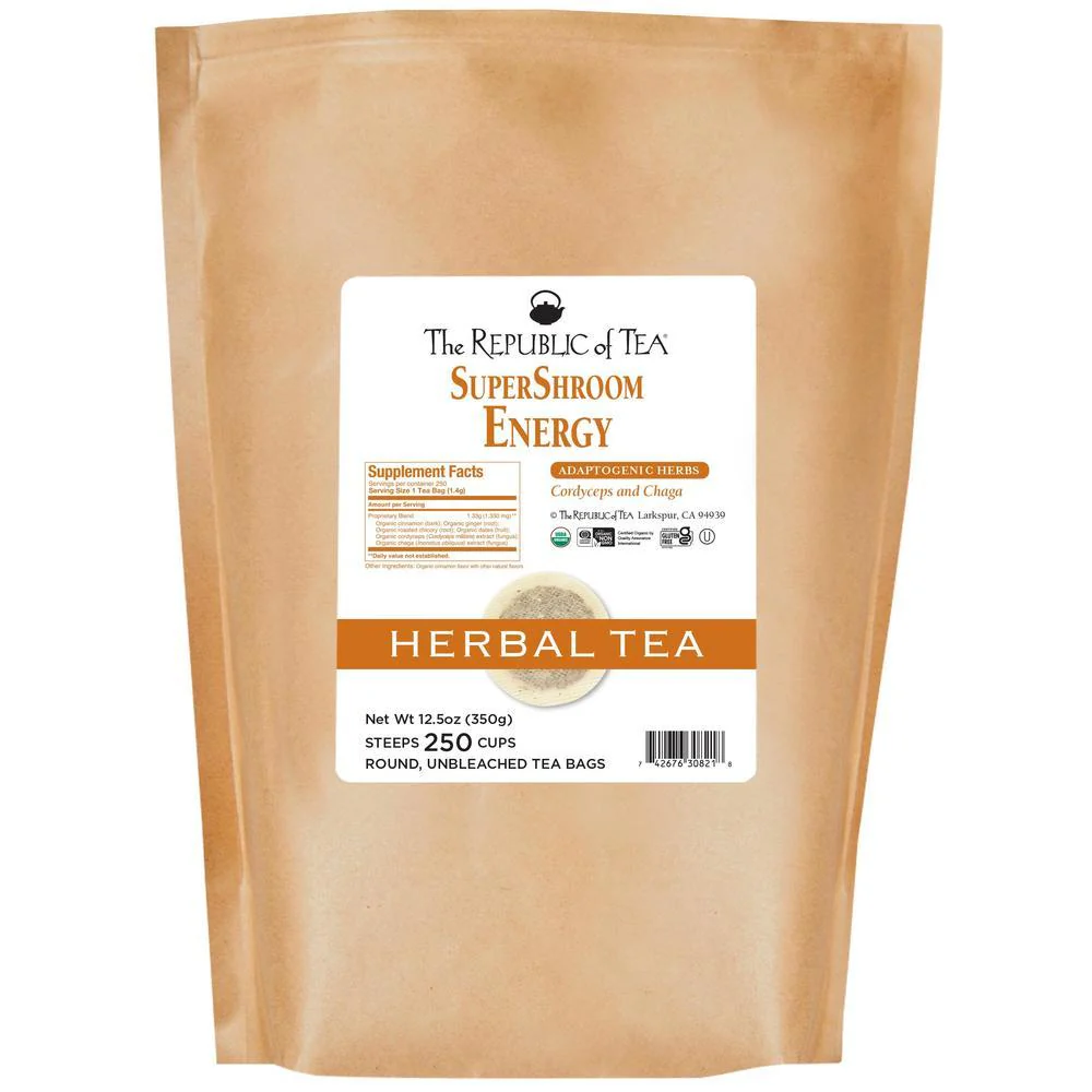 Organic Energy SuperShroom Herbal Tea - Image 4