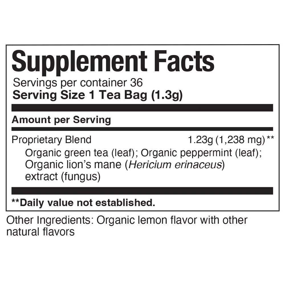 Organic Focus SuperShroom Green Tea - Image 3
