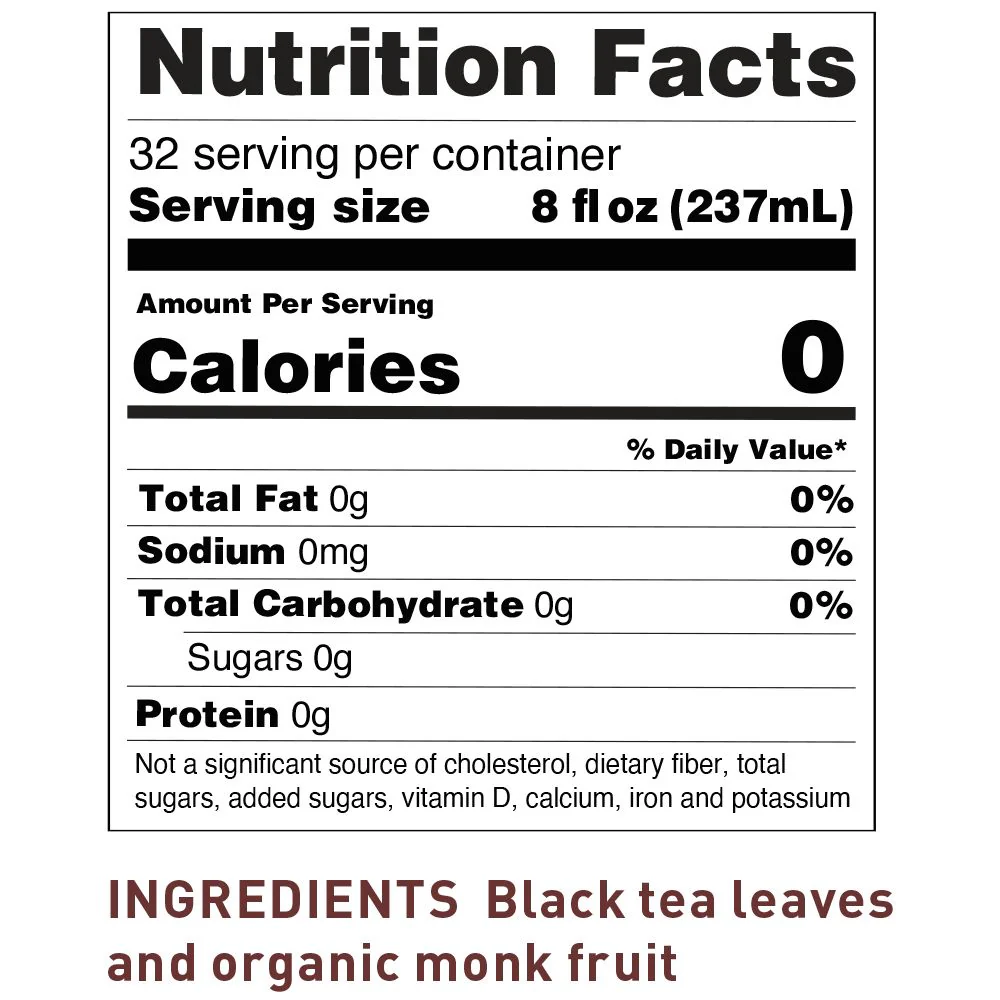 Keto-Friendly Sweet Black Iced Tea - Image 3