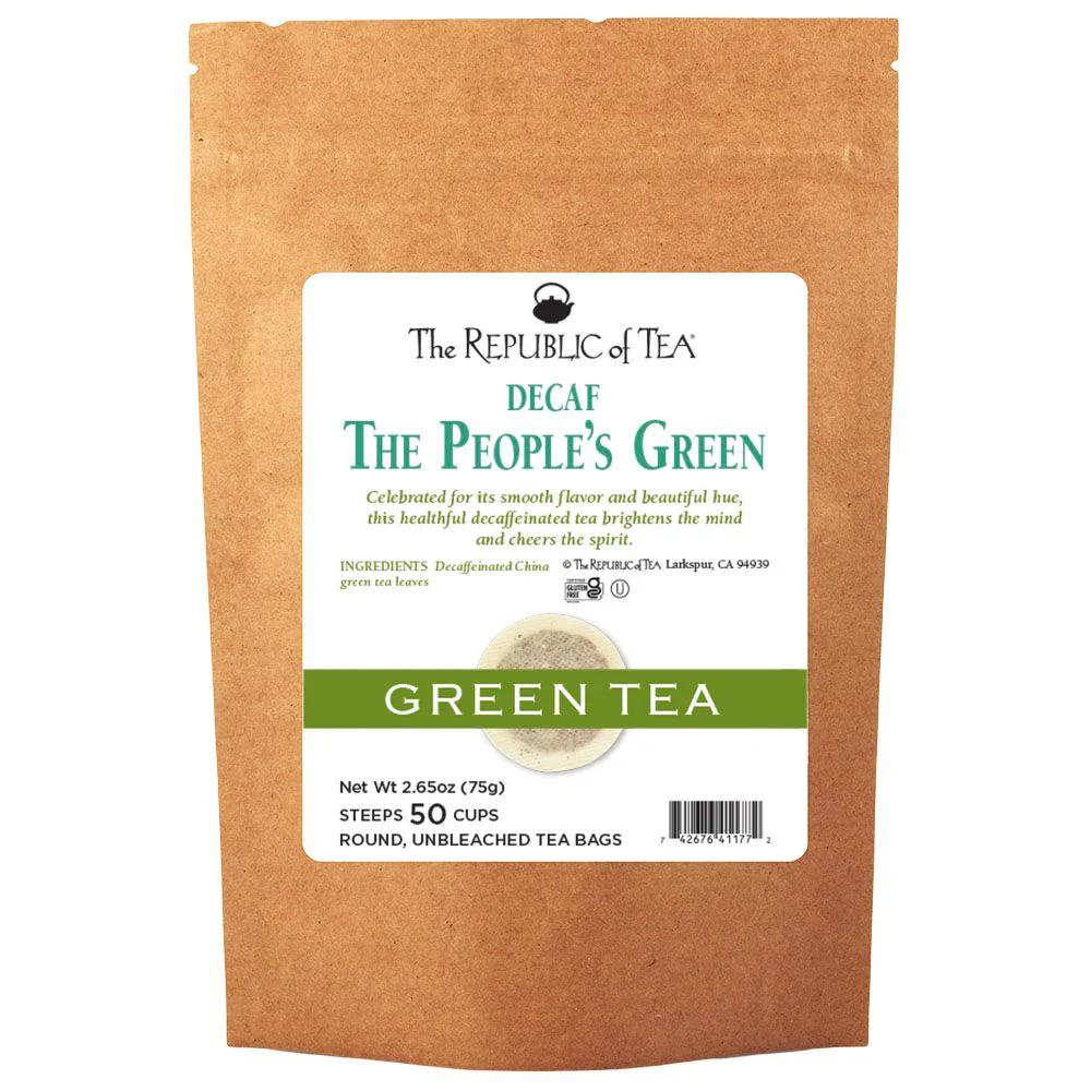 Decaf The People's Green Tea Bags - Image 4