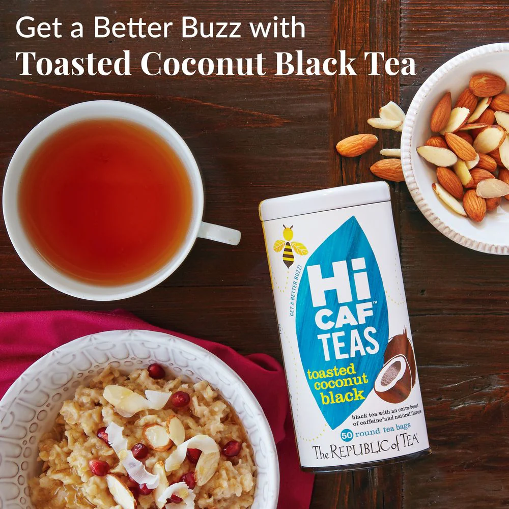HiCAF® Toasted Coconut Black Tea Bags - Image 2