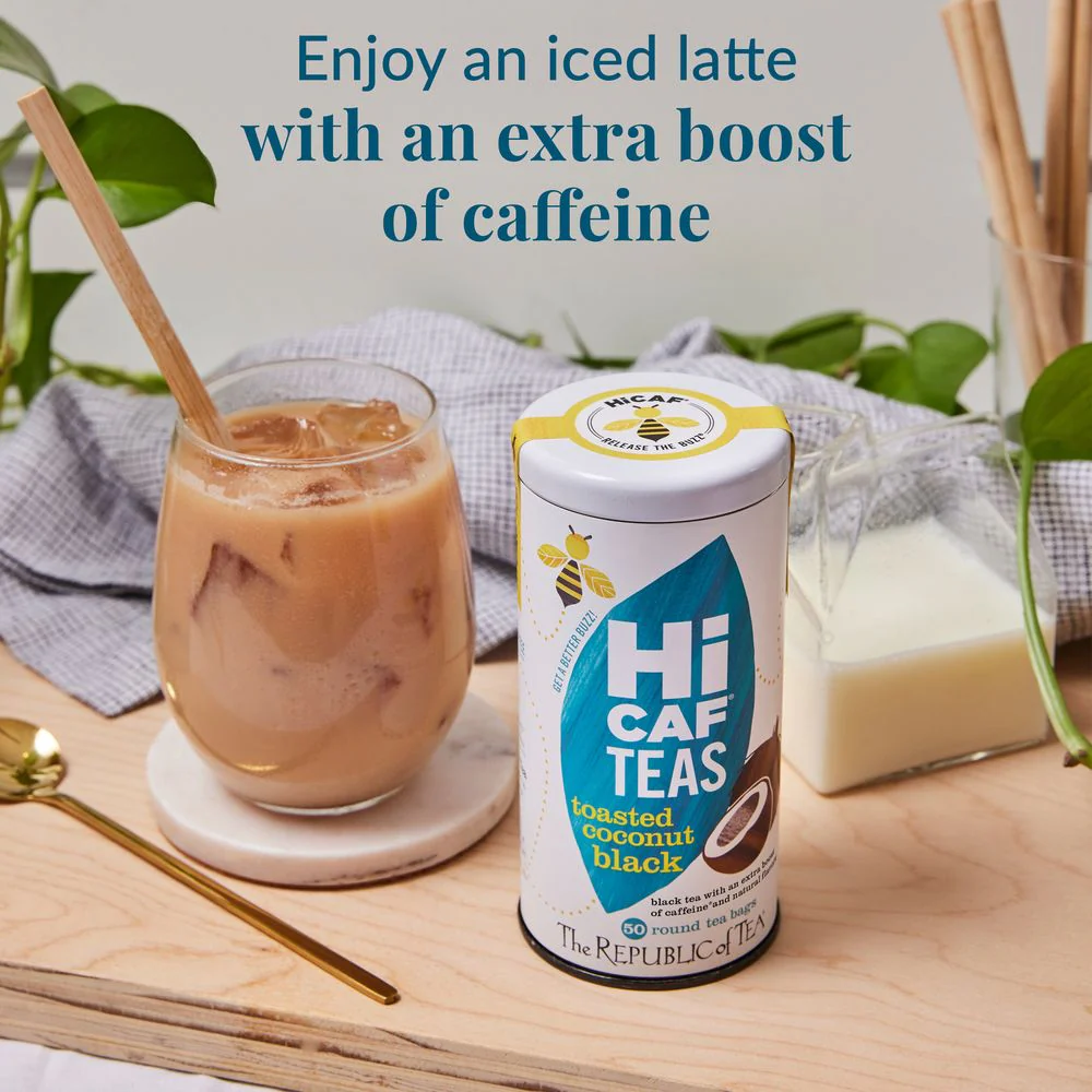 HiCAF® Toasted Coconut Black Tea Bags - Image 3