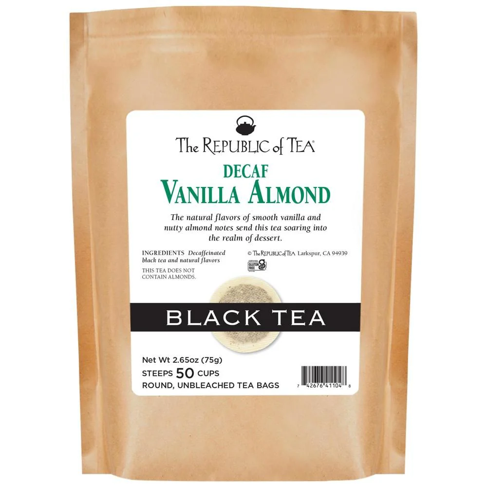 Decaf Vanilla Almond Black Tea Bags - Image 9