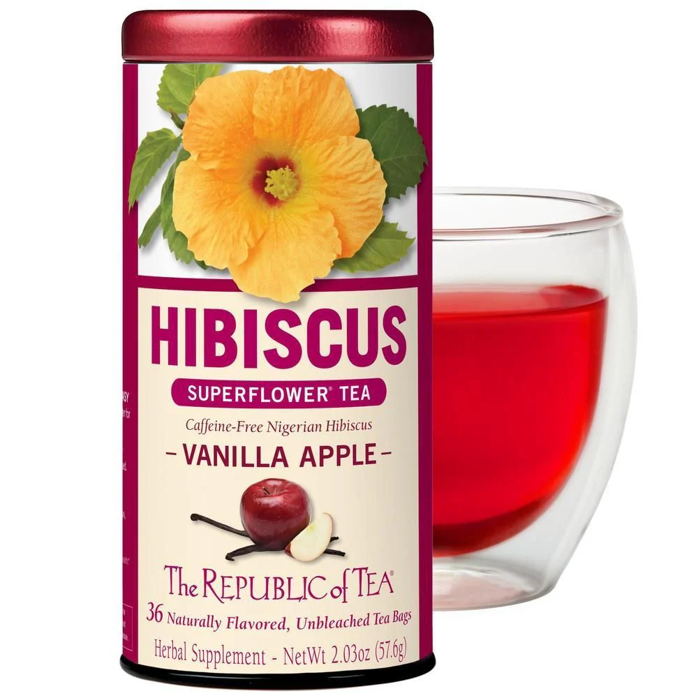 Hibiscus Vanilla Apple Tea Bags - Image 2