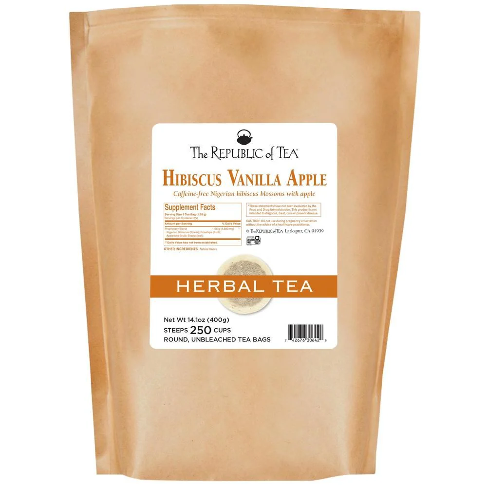 Hibiscus Vanilla Apple Tea Bags - Image 6