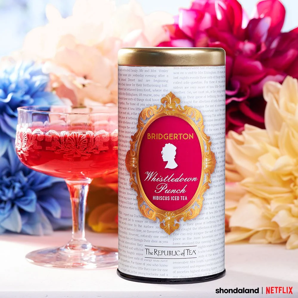 Bridgerton Whistledown Punch Hibiscus Iced Tea - Image 2
