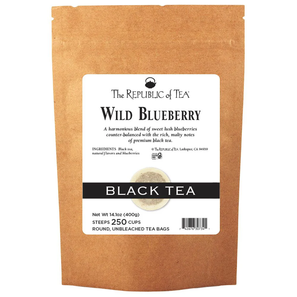 Wild Blueberry Black Tea Bags - Image 4